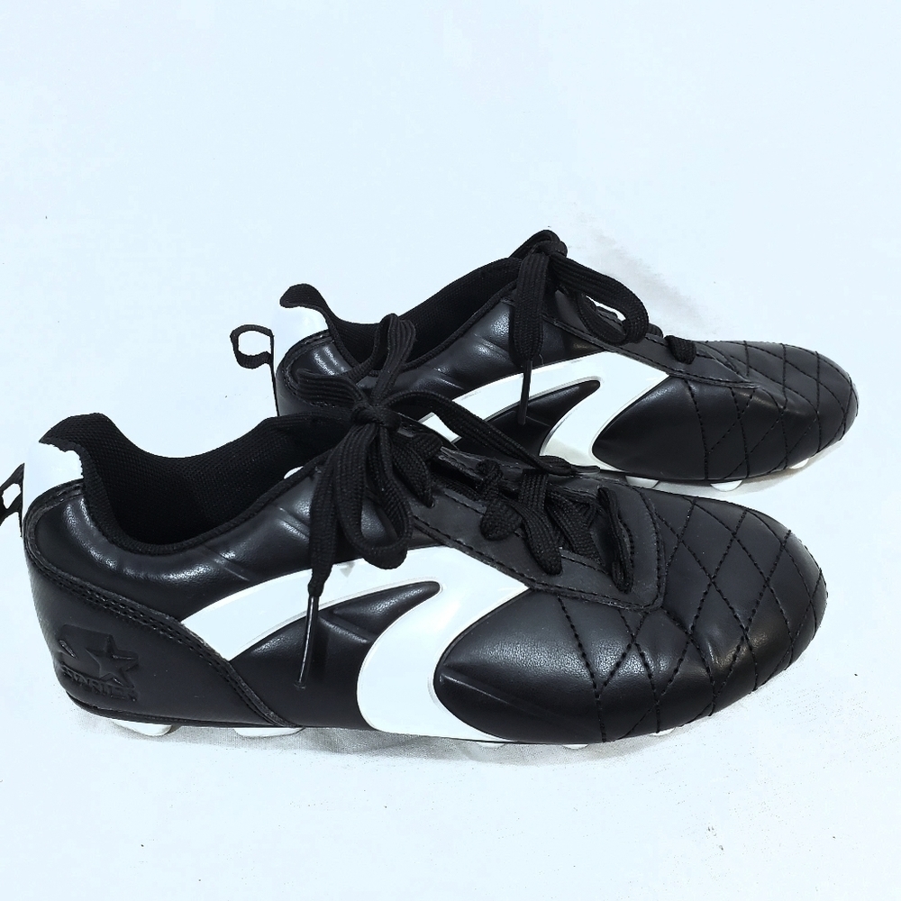 Starter Boy's Black & White Soccer Cleats